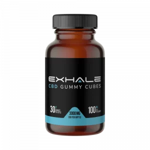 CBD Gummies (Cubes) 3000mg Jar