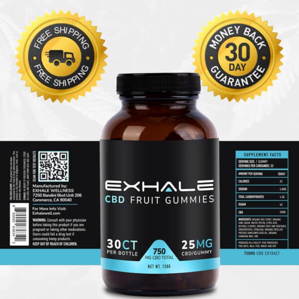 cbd fruit gummies description