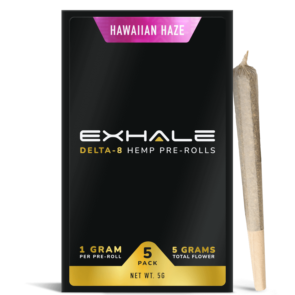 Pre-Roll-mockups-Hawaiian-Haze D8 Pre Rolls Hawaiian Haze with one pre roll