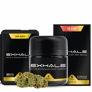 Exhale Delta 8 Bundles Hemp Sticks Pre Rolls Hemp Flower