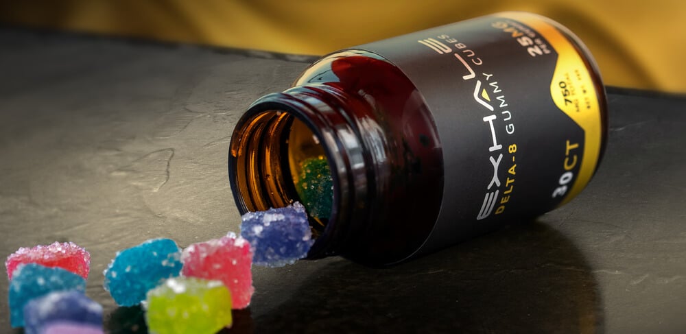 d8 gummies spilled out
