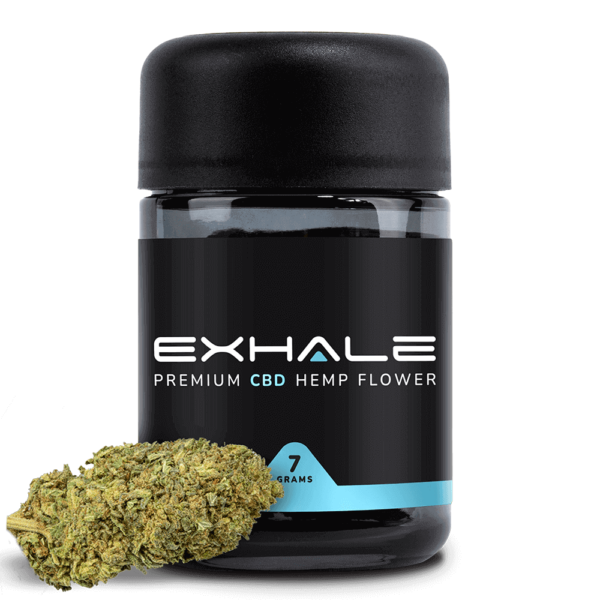 Exhale CBD Flower Cookies with flower