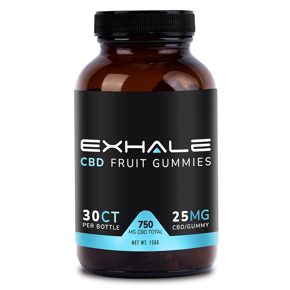 Exhale CBD Gummies Fruit 750mg