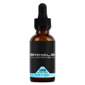 Exhale CBD tintures 1200mg