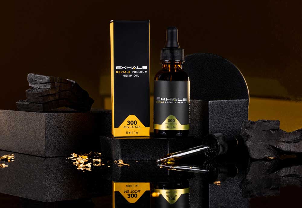 Exhale well Set of Tinctures with exposed dropper