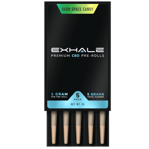 Exhale Pre rolls Open Sour Space Candy