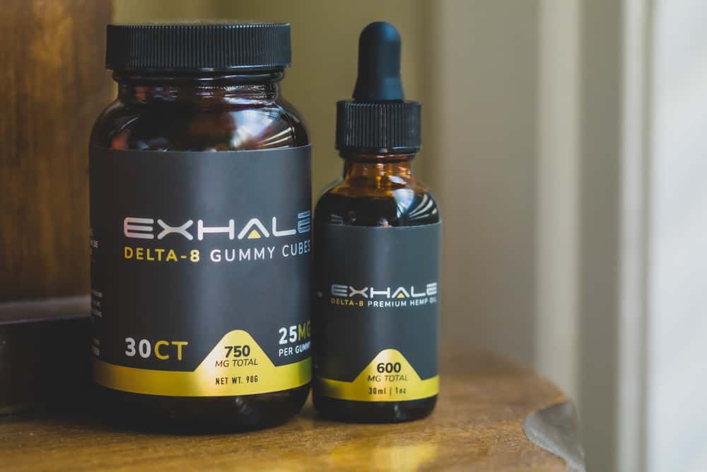 exhale delta 8 gummies and oil