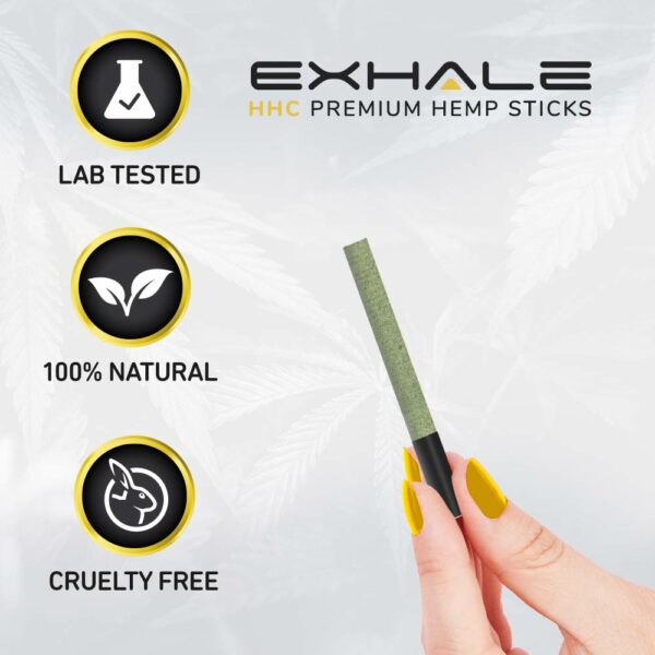 Exhale Wellness HHC Cigarettes Amazon Style Cruelty Free - Lab Tested
