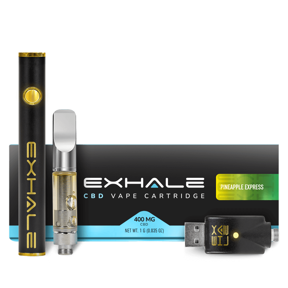 CBD Vape Cartridge: Pineapple Express – 400mg with battery / 1 Pack