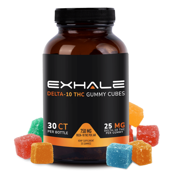 EX D10 Gummy Cubes 750mg