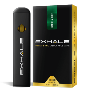 Exhale D8 Disposable Vapes Gorilla Glue
