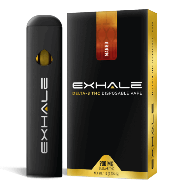 Exhale D8 Disposable Vapes Mango