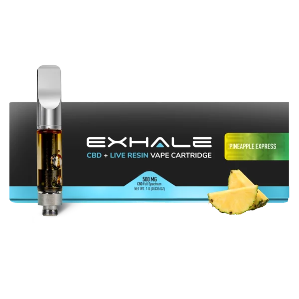 CBD live resin vapes - exhale