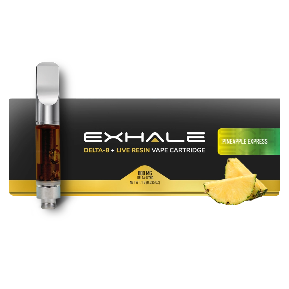exhale's delta 8 live resin carts