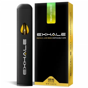 exhale's d8 live resin disposables