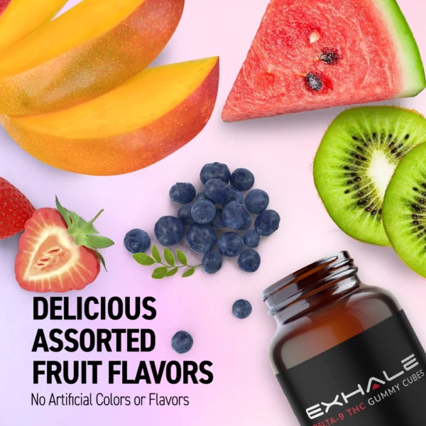 Delta 9 Gummies 450 fruit flavors