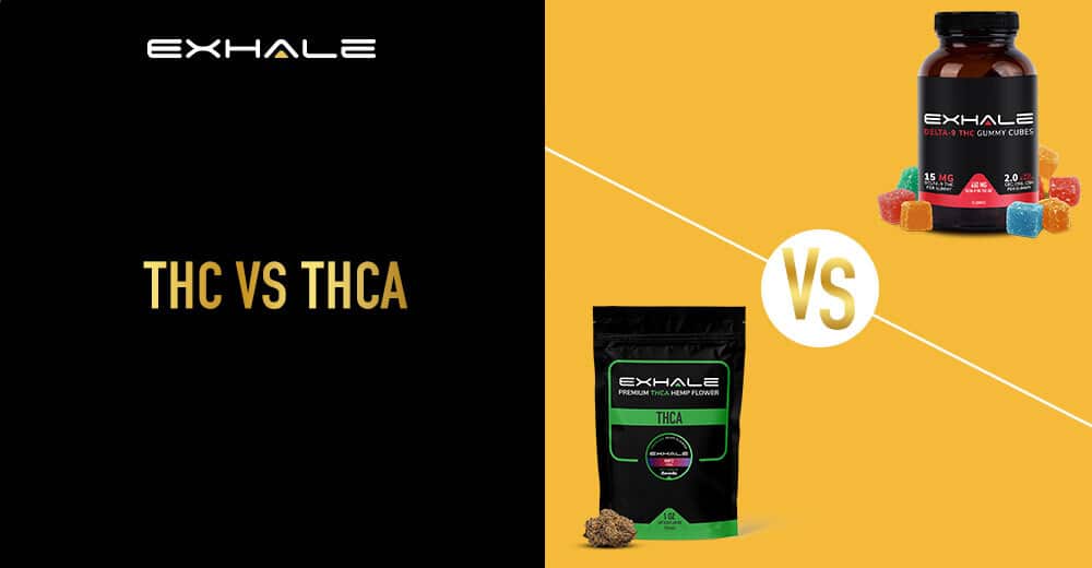 THC vs THCA - Exhale Wellness