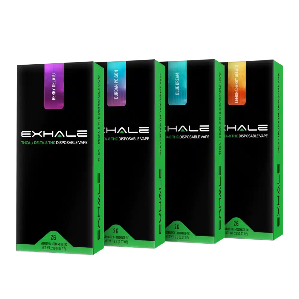 EX_THCA_GROUP_DISP_2G THCa vape carts bunle