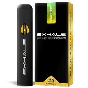 exhale's d8 live resin disposables