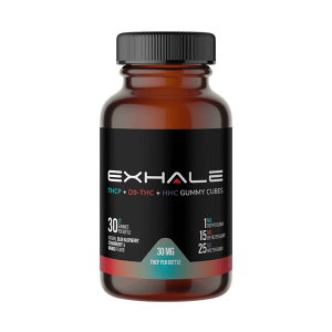 EX HHC + THCP = Delta-9 gummies - 30 count Jar with Lid