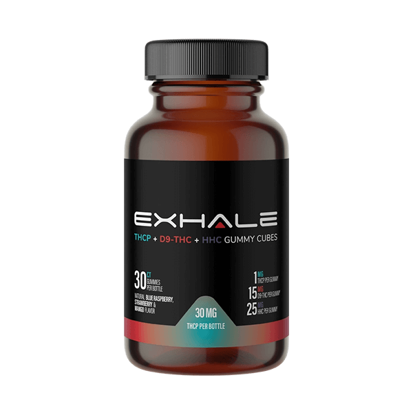 EX HHC + THCP = Delta-9 gummies - 30 count Jar with Lid