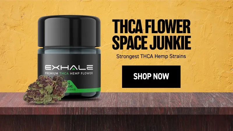 Space Junkie strain high THCA flower