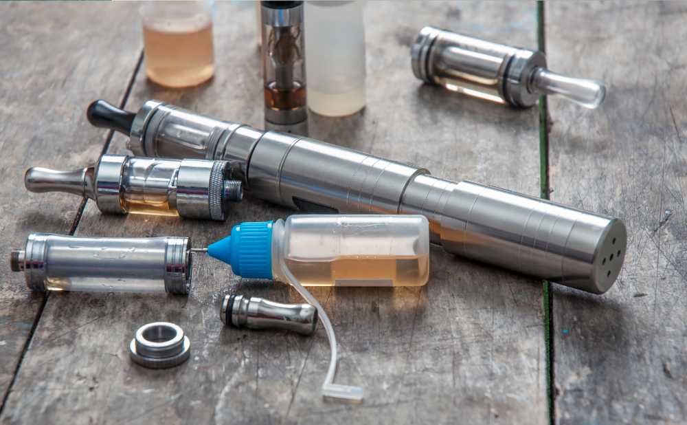 fixing a burnt vape with new parts