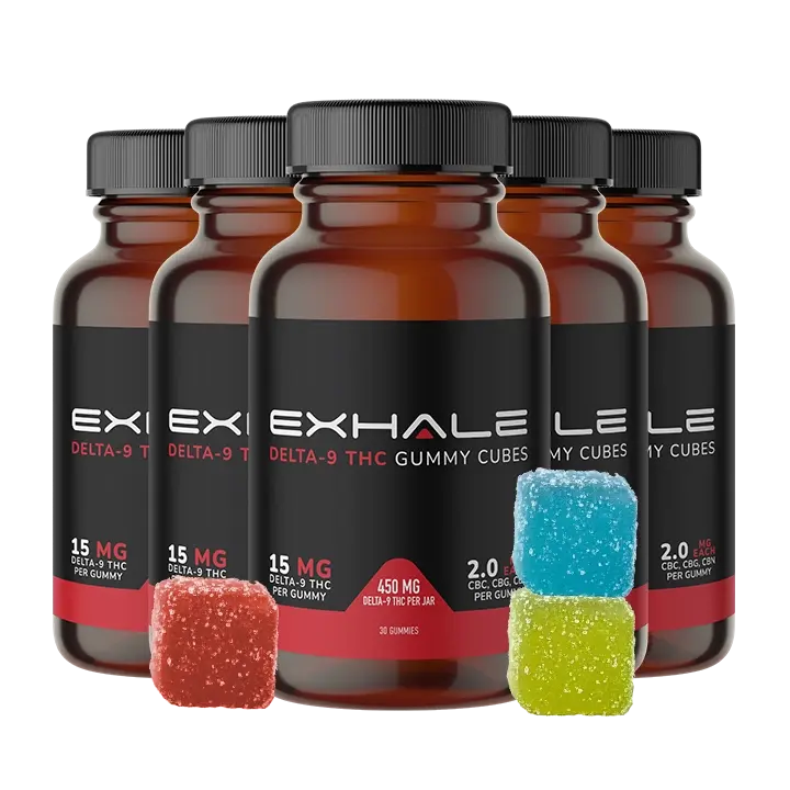 Delta-9 Gummies – 225mg / 5 Pack