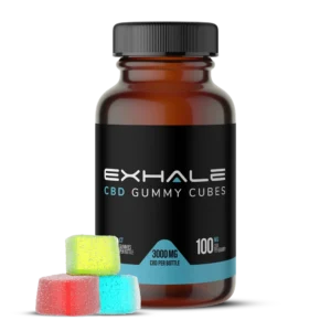 CBD Gummies (Cubes) 3000mg Jar