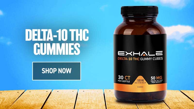 exhale wellness delta 10 d10 gummies shop now blog cta