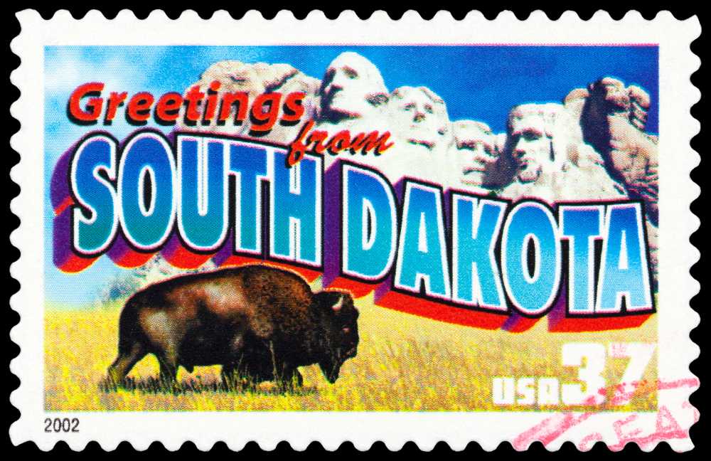 south dakota 37 cent stamp