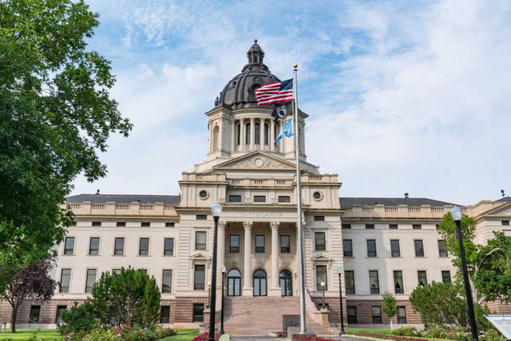 south dakota capitol building daytime