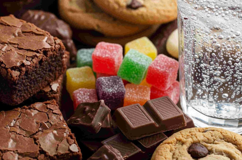 cannabis edibles brownies chocolates gummies seltzer