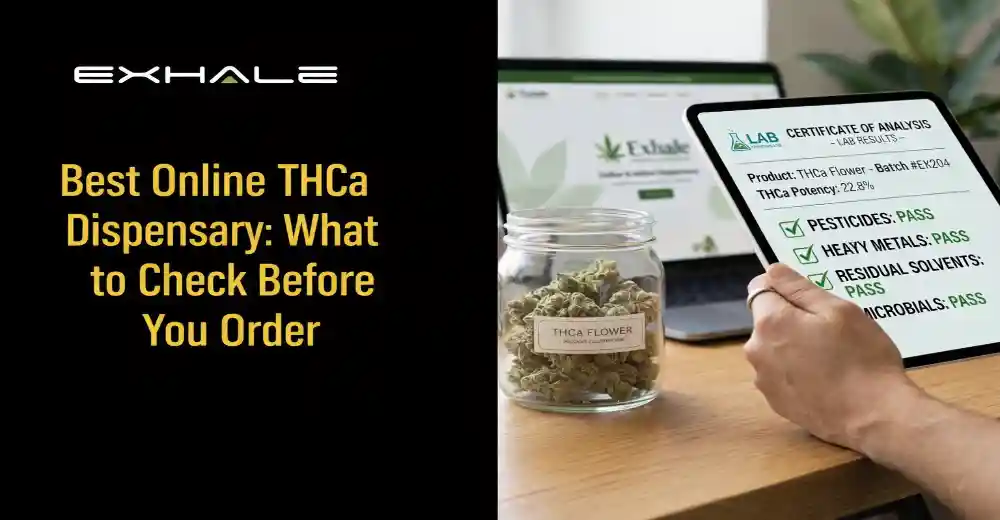 Best Online THCa Dispensary: What to Check Before You Order