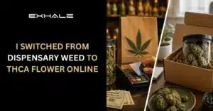 I Switched From Dispensary Weed to THCA Flower Online