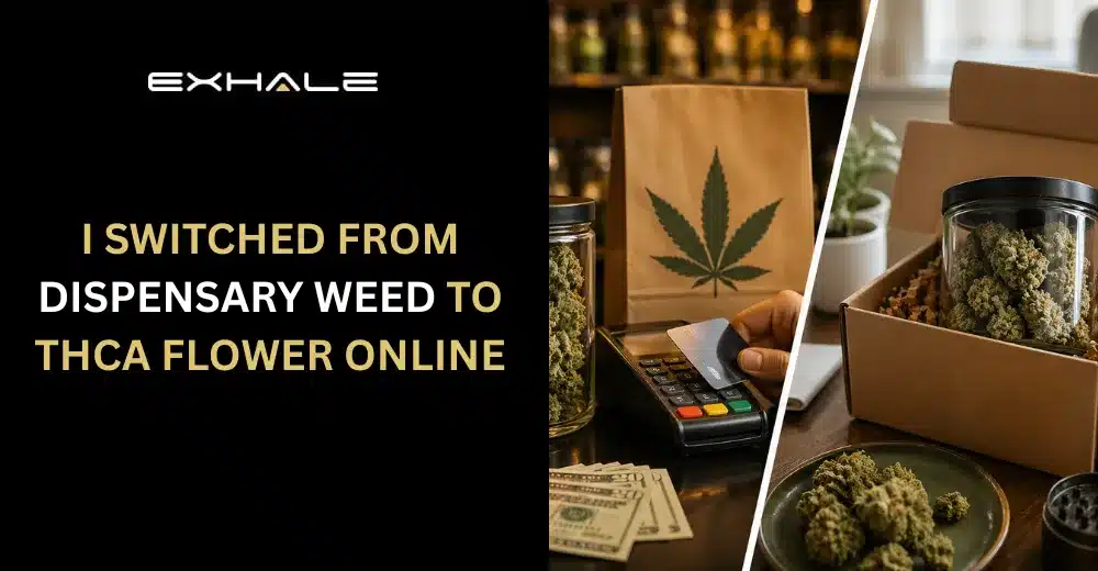 I Switched From Dispensary Weed to THCA Flower Online