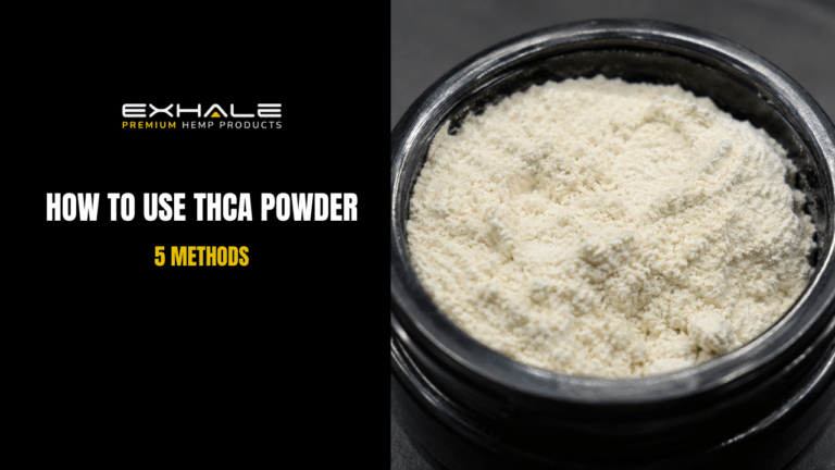 How to Use THCA Powder: 5 Methods That Actually Work (Beginner to ...