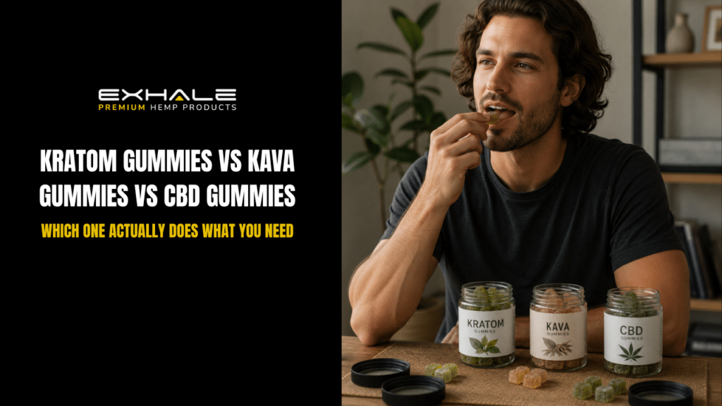 Kratom Gummies vs cbd gummies