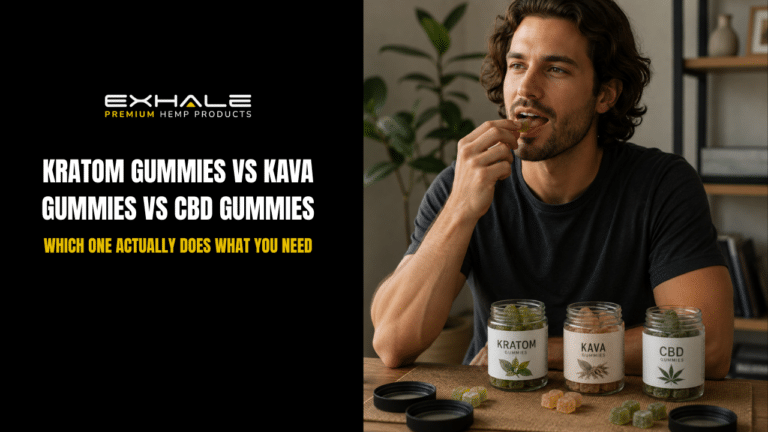 Kratom Gummies vs cbd gummies