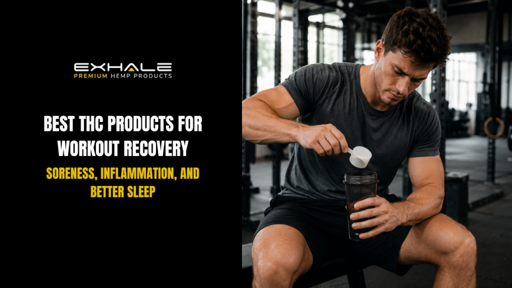 THC Products for Workout Recovery