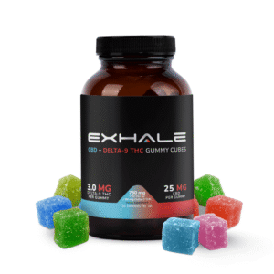 CBD+THC Gummy Cubes