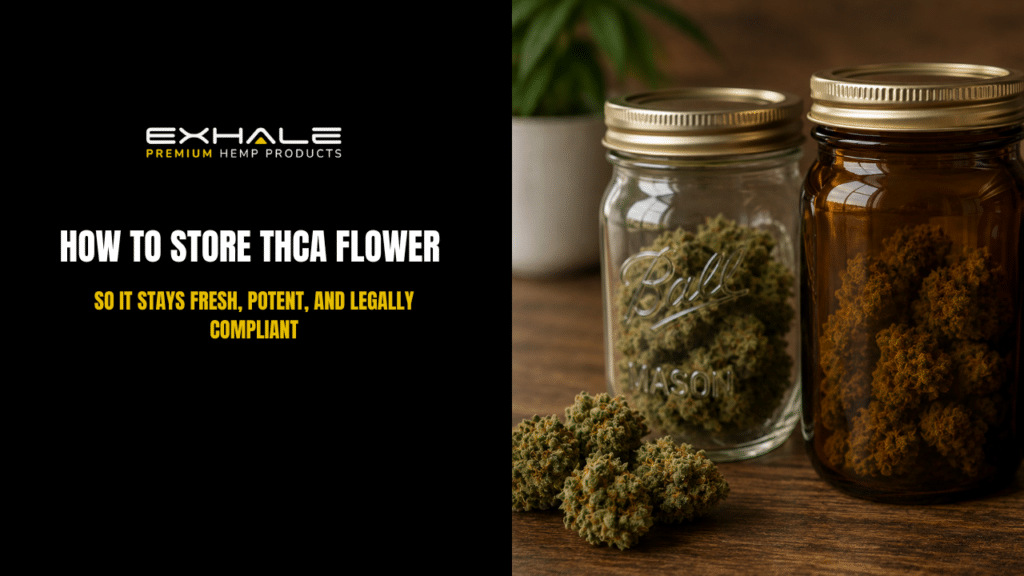 How to Store THCA Flower