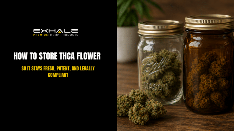 How to Store THCA Flower