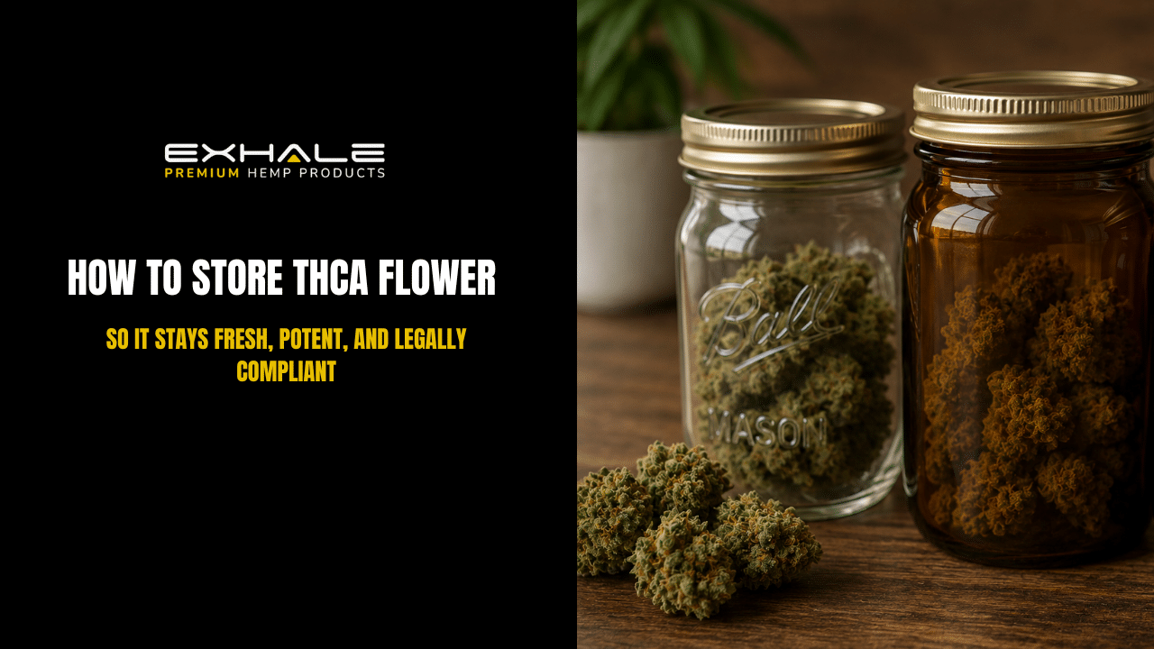 How to Store THCA Flower