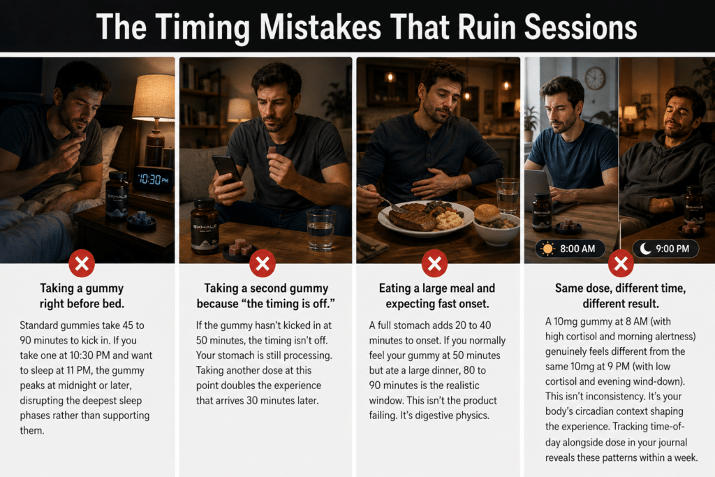 Timing Mistakes That Ruin Sessions