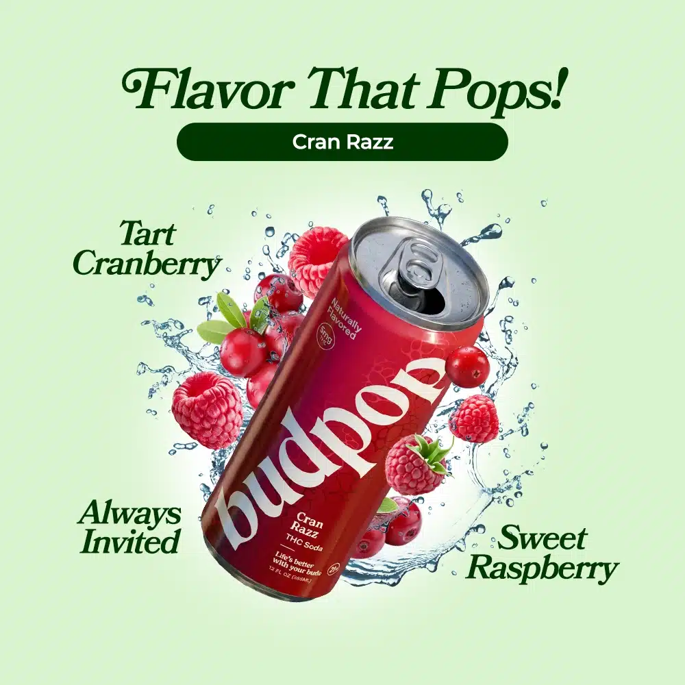 cran razz thc soda flavor profile